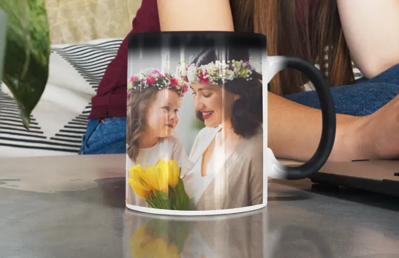 Printerpix Happy Mothers Day photo Magic Mugs Single or Pack