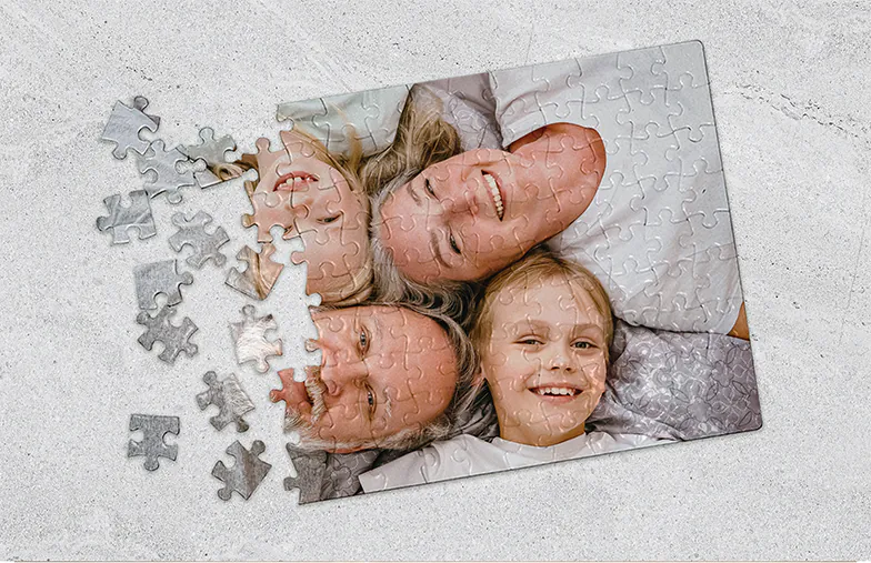 Printerpix photo puzzle with printed box and 1000 pieces