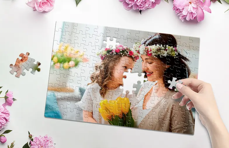 Printerpix Mum and daughter photo Jigsaw Puzzle