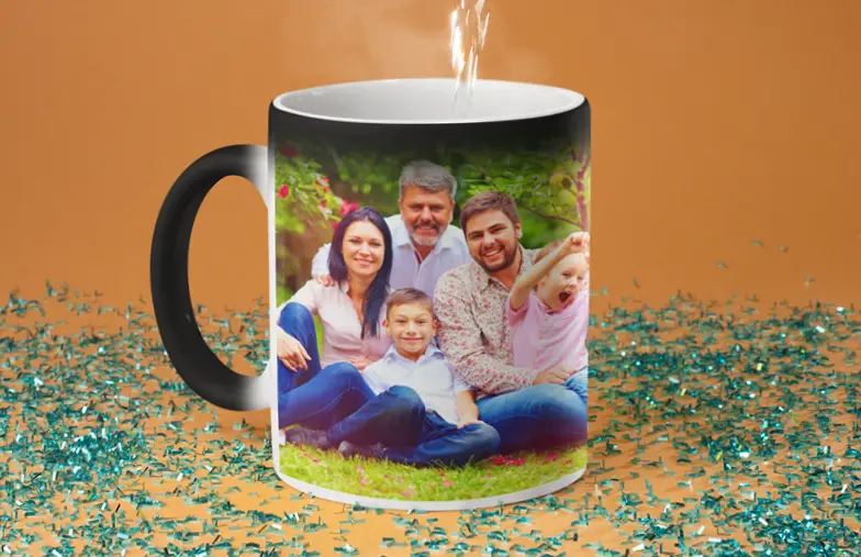 Printerpix Personalised Mothers Day photo Magic Mugs Single or Pack