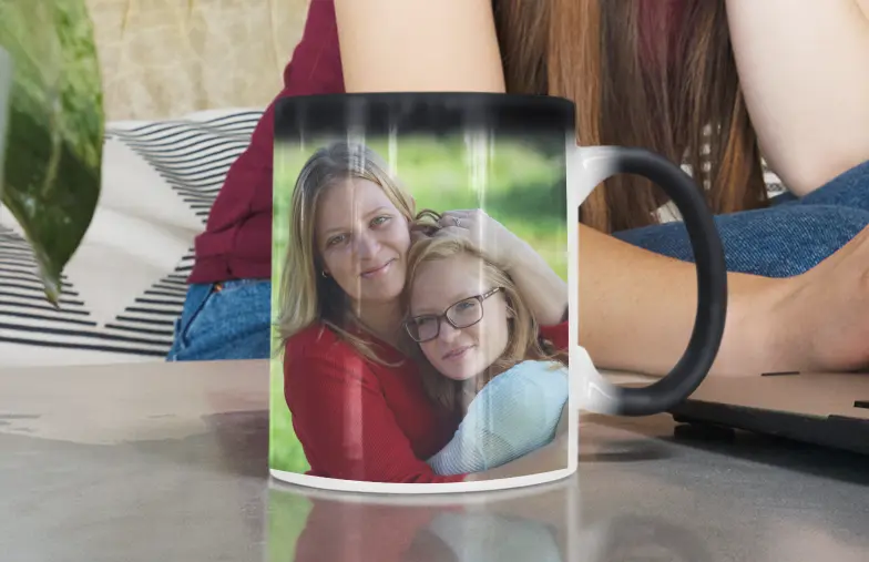 Printerpix Personalised Magic Mugs photo gifts for mum Single or Pack