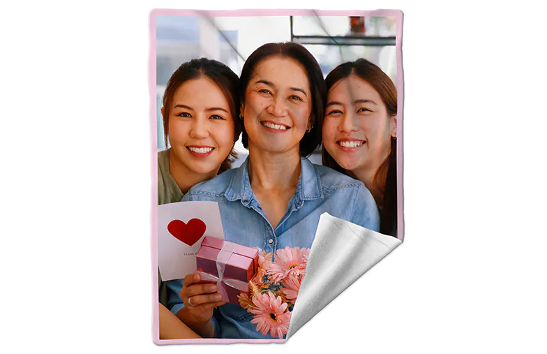 Photo Blankets - Custom Mother's Day Gifts