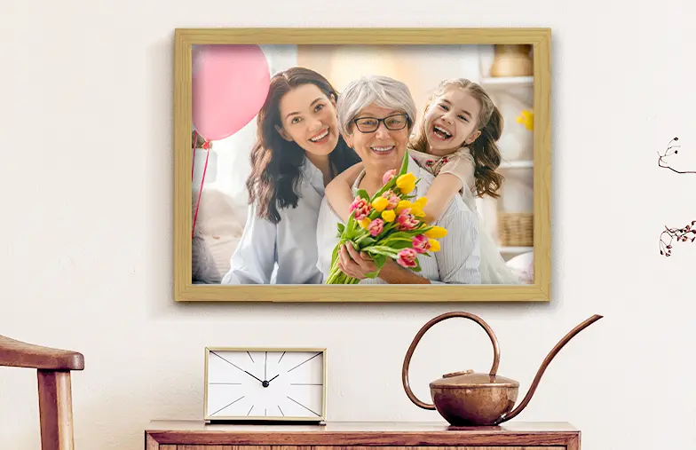 Printerpix Personalised Mothers Day pictures into Frame Prints Picture