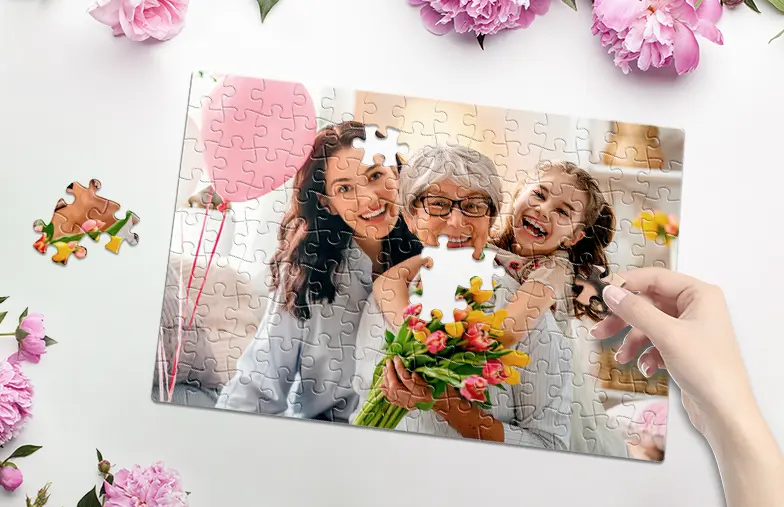 Printerpix Personalised photo Mothers Day gifts into Jigsaw Puzzle