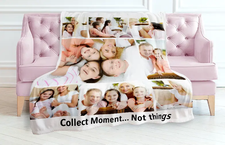 Printerpix Mother photo blanket Small to Queen size