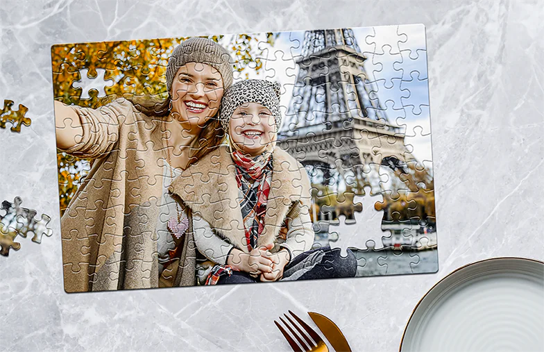 Printerpix photo puzzle with printed box and 1000 pieces