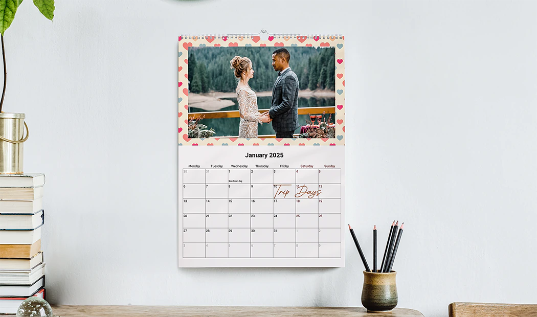 Personalised Wall Calendar