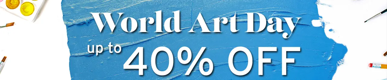 World Art Day up to 40% OFF