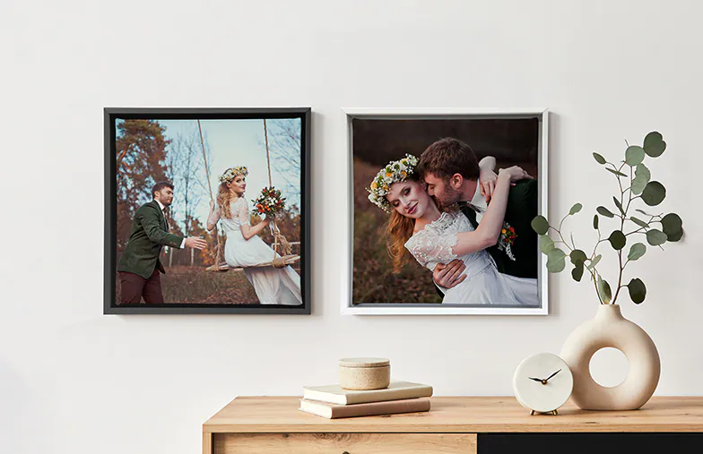 Personalised Photo Canvas Prints by Printerpix|Canvas Prints|canvas print sizes|mother affectionately kissing her little son on canvas print|gallery wall of canvas prints|Canvas print of a couple enjoying their holiday|||||