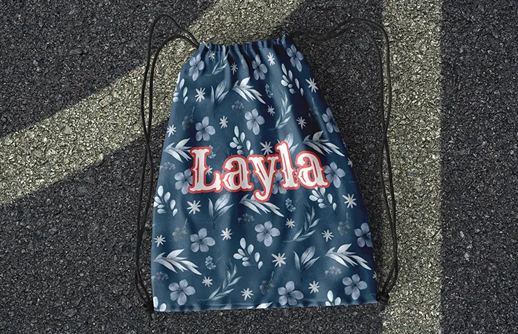 Photo Drawstring Bag||||||||||