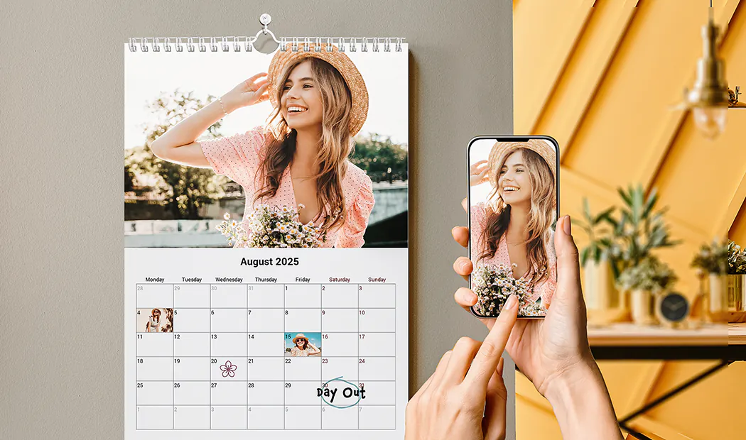 Personalised Double Calendar