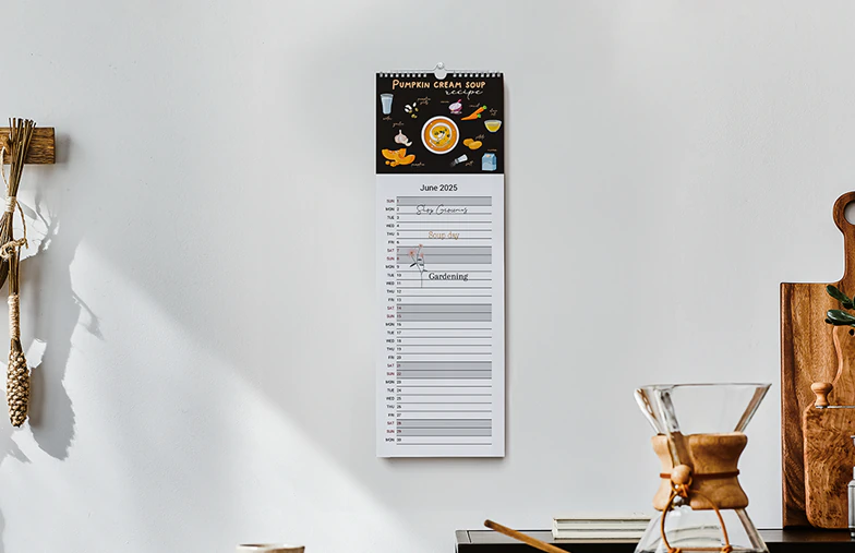 13 x 42 cm Kitchen Calendars